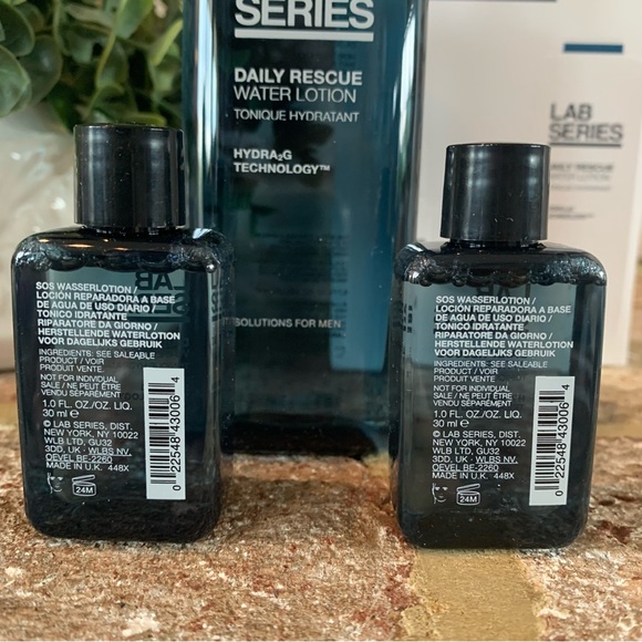 ✨$15✨ LAB Series | Dive Into Hydration Daily Rescue Water Lotion Set | NIB - Picture 3 of 11
